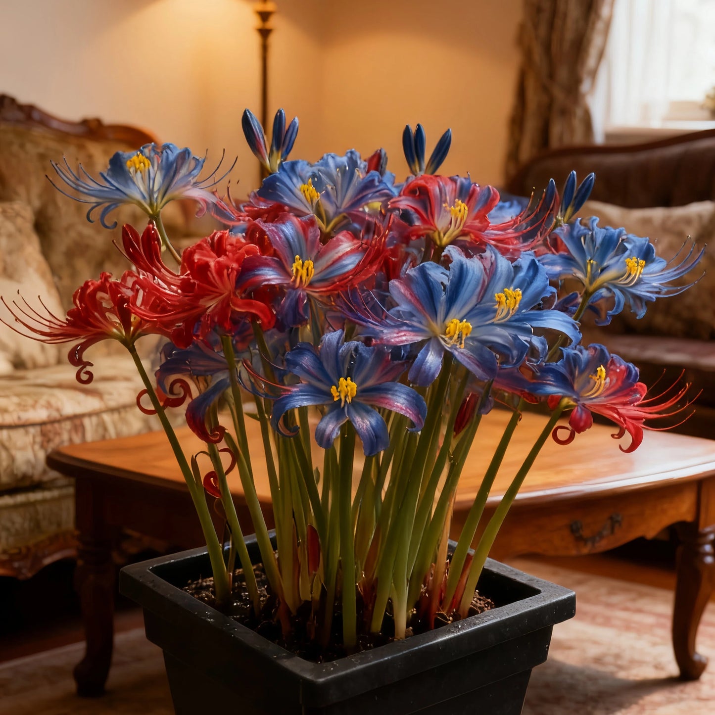 💥💮Seraphic Glow Spider Lily Bulbs – Easy to Grow, Stunning Blooms