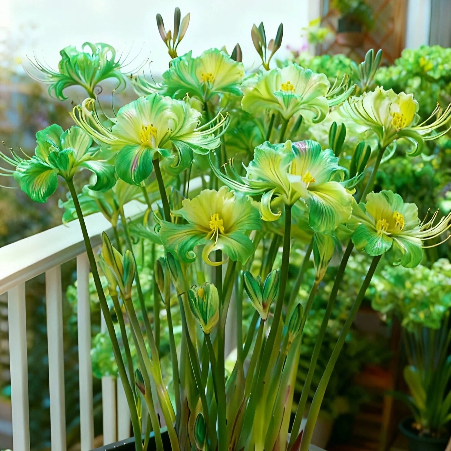 💥💮Seraphic Glow Spider Lily Bulbs – Easy to Grow, Stunning Blooms