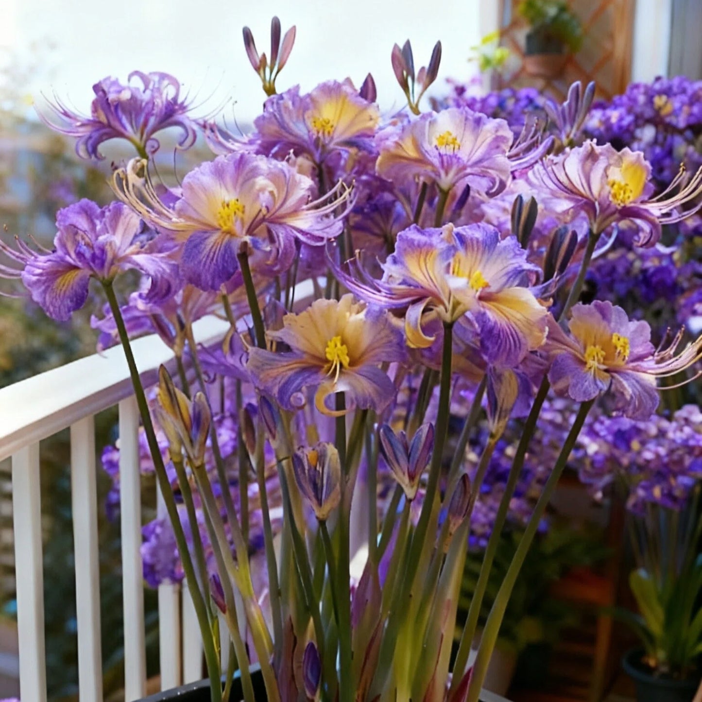 💥💮Seraphic Glow Spider Lily Bulbs – Easy to Grow, Stunning Blooms