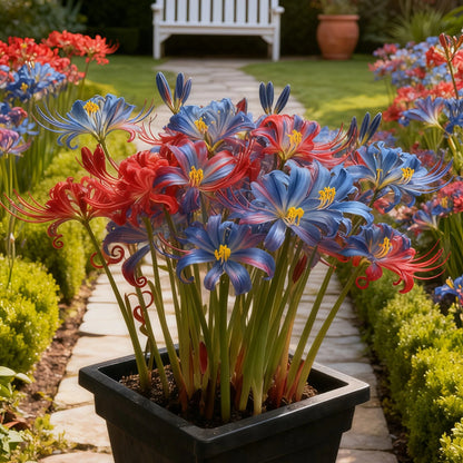 💥💮Seraphic Glow Spider Lily Bulbs – Easy to Grow, Stunning Blooms